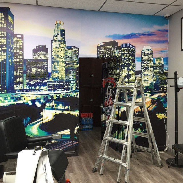 Adhesive Wall Fabric starting at $6.93/ft² | min charge $16.00