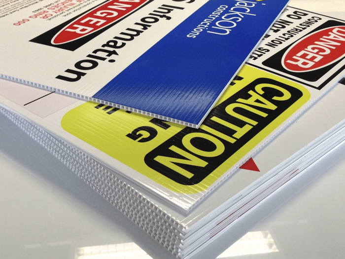 Custom Coroplast® Signs: The Easiest Way to Get Noticed