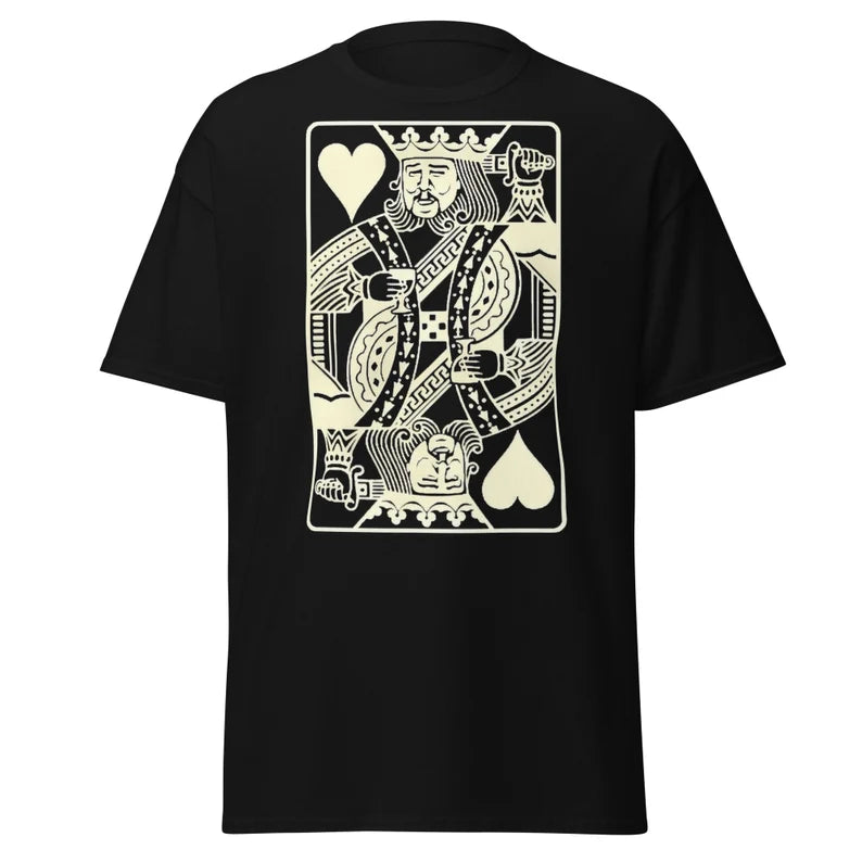 CUSTOM T-SHIRT DTG PRINTED BACK/FRONT LEFT CHEST LOGO